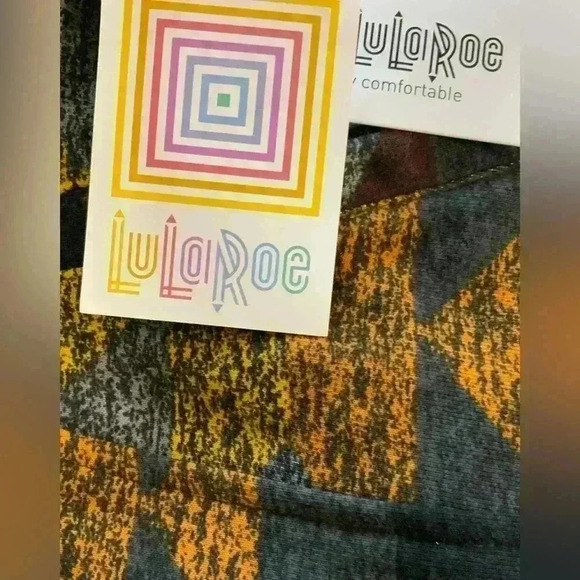 LuLaRoe Motorcycle Style Asymmetrical Aztec Print Jacket Zipper Pockets Size L - Picture 12 of 12